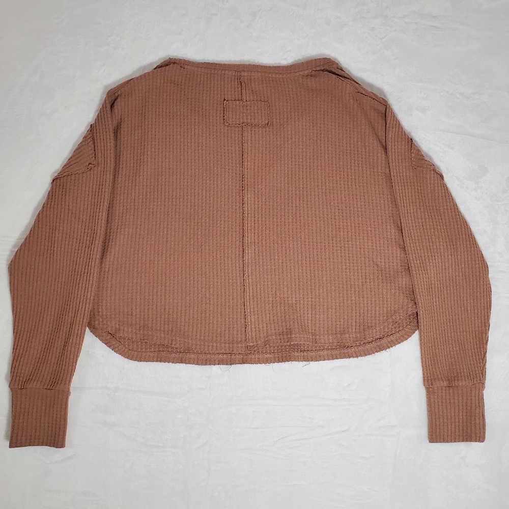 JoyLab Brown Ribbed Garment - Picture 4 of 7